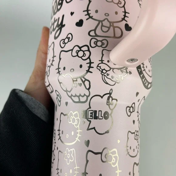 Hello Kitty 40oz Bloom Stanley Engraved - Picture 7 of 8